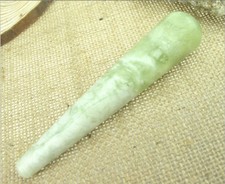 Chinese Natural Jade Gua Sha Massage Point Bar Guasha SPA Message Tool Freeship