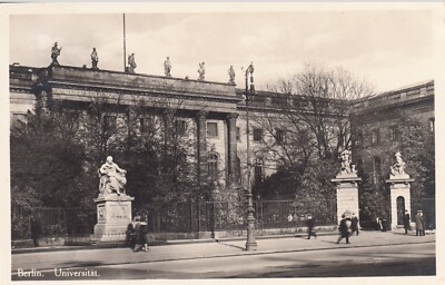 ALTE POSTKARTE DEUTSCHLAND GERMANY DEUTSCHLAND BERLIN Universität gestempelt