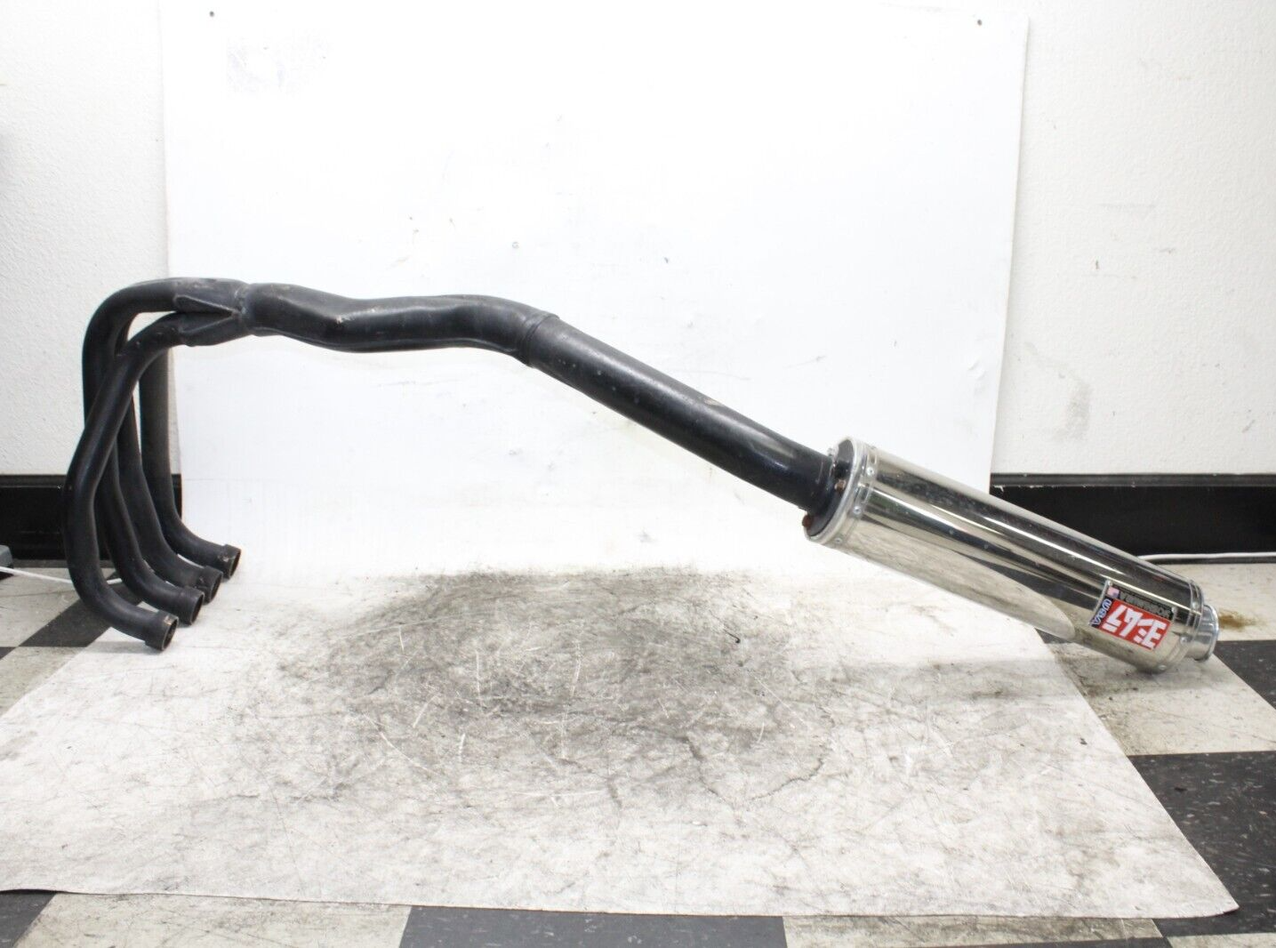 2001 Kawasaki Ninja Zx12r Zx1200a Full Exhaust System Headers Pipe