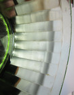 Vintage Green Uranium UV Vaseline Glass Refrigerator Dish with Lid Glows OVAL — photo 10