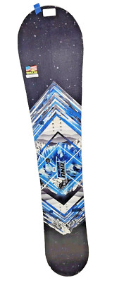 Gnu Gnuru snowboard 158 cm, Used, Excellent black-blue-mountain, Freestyle/park