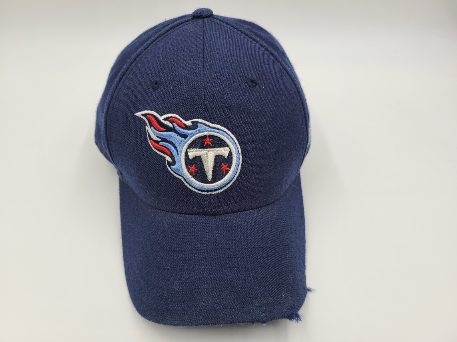 Tennessee Titans Reebok Distressed Fitted 7 1/2 Hat Cap Men Women NFL Football