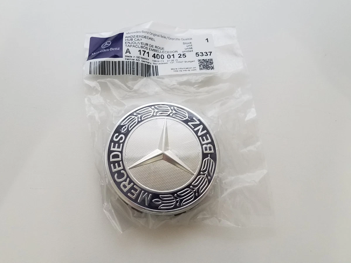 NEW GENUINE MERCEDES BENZ STAR HUB CAP OEM PART # 1714000125 5337 