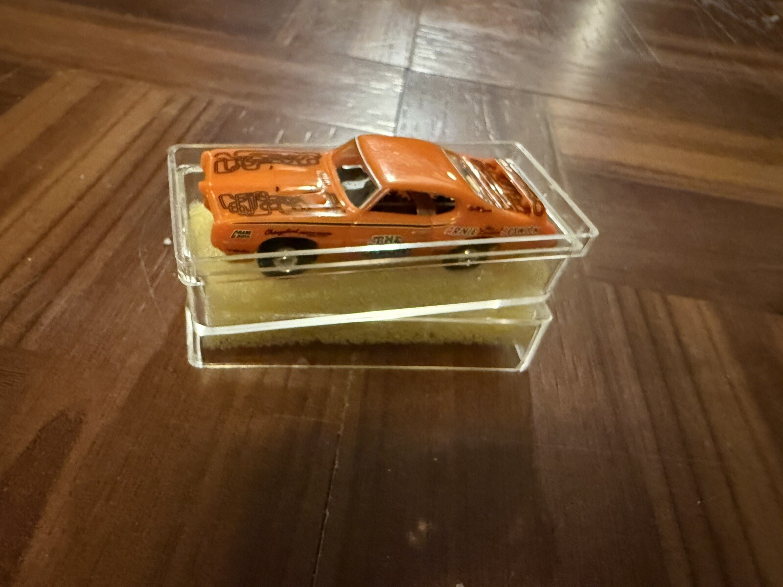 The Judge 1969 Pontiac GTO Beswick Model Motoring ho slot car AW Tjet chassis