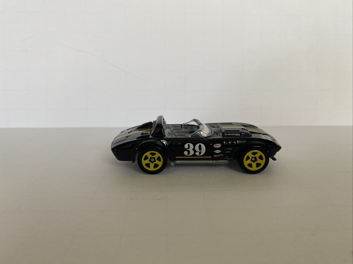 Hot Wheels FYC55 Corvette Grand Sport Roadster Black Loose 1