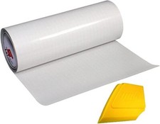 Transparent Transfer Paper Tape Roll W/hard Yellow Detailer Squeegee 5Ft