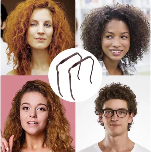 Sunglasses Shaped Headband Hairband.Simple Curly Hair Hair Accessories - Picture 8 of 13