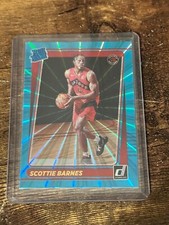 2021-22 Panini Donruss Rated Holo Teal Laser Scottie Barnes #236 Rookie RC