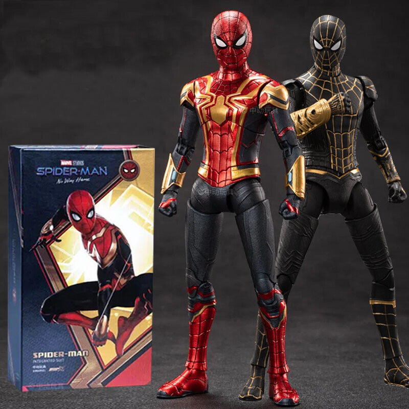 ZD TOYS Spider-Man NO Way Home Black & Gold Suit Marvel 7 ZD TOYS Spider-Man NO Way Home Black & Gold Suit Marvel 7