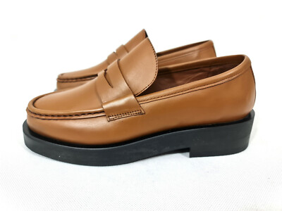 ARKET Damen Slipper Schuhe Brown Größe 37