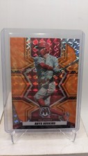 2022 Panini Mosaic Baseball #60 Rhys Hoskins Orange Mosaic Prizm MLB Phillies