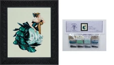 MIRABILIA Cross Stitch PATTERN and EMBELLISHMENT PACK Portrait of Veronica MD147