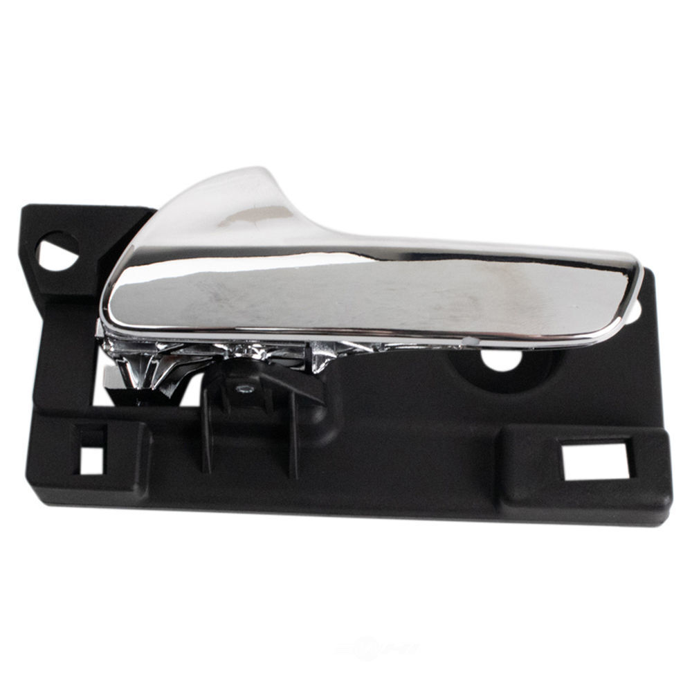 TRQ Front Inside Interior Door Handle LH Driver Black & Chrome