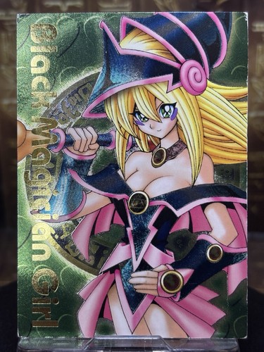Yugioh Dark Magician Girl Ultimate Rare Green DDM Vintage Dangeon Dice Monsters