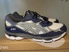 ASICS Gel NYC Navy Steel Mens Running Shoes