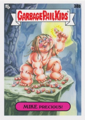 38b MIKE PRECIOUS 2022 GPK Garbage Pail Kids Book Worms LORD OF THE RINGS GOLLUM