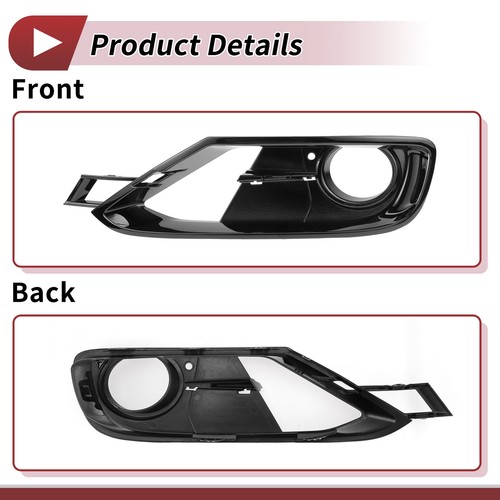 1 Pc Car Front Left Fog Light Grill for BMW 3 Series 2012-2017 No.51117300739 - Picture 6 of 7