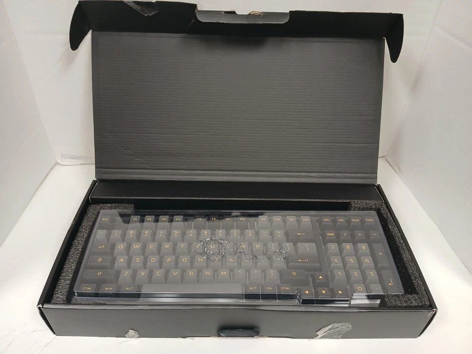 Akko Black & Gold Multi-Modes 3098 B Plus Mechanical Keyboard - Image 3 of 4