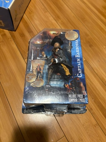 Pirates of the Caribbean Captain Barbossa 7" Action Figure 2011 Jakks rare baf - Picture 8 of 13