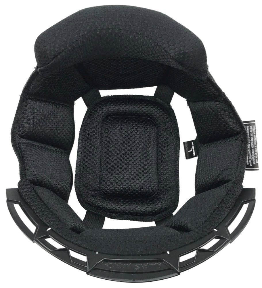 ls2 breaker helmet padding LS2 Stream II Helmet Liner L for Men, Black, Breathable, Moisture-wicking, Hypoallergenic, Washable