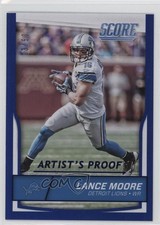 2016 Score Jumbo Artist's Proof 3/50 Lance Moore #113 1u6