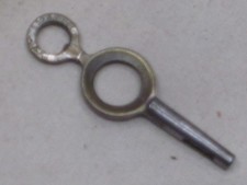 antique 1874 Patented miniature winding key pocket watch rotating small