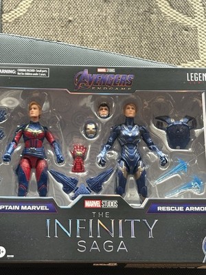 Marvel Legends Captain Marvel Rescue Armor 2-Pack Infinity Saga