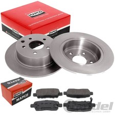 MAPCO BREMSSCHEIBEN 292mm + BELÄGE HINTEN passend für NISSAN EVALIA JUKE NV200 P