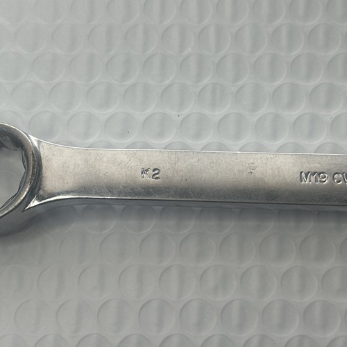 MAC Tools USA M19CW Metric 19mm Chrome Combination Wrench Vintage Mac - Picture 7 of 13