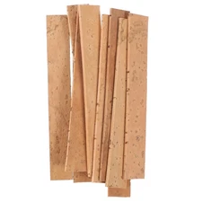 10 Pcs Cork Sheet for Woodwinds Instrument Repair Clarinet Flute Saxophone Part