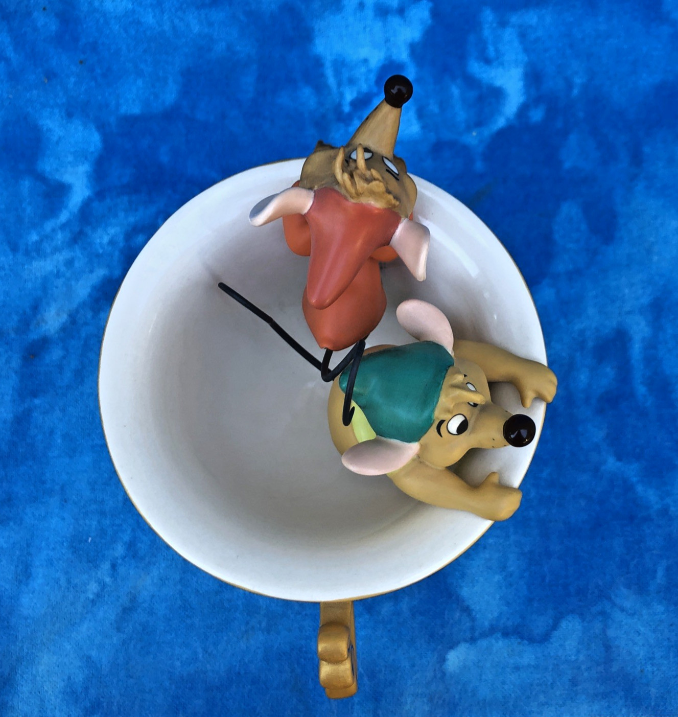 MINT WDCC Cinderella Gus & Jaq “Tea for Two” 1999 Event Sculpture