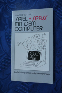 DDR Buch Spiel Spass mit dem Computer 1987 Urania Verlag Leipzig Jena Berlin