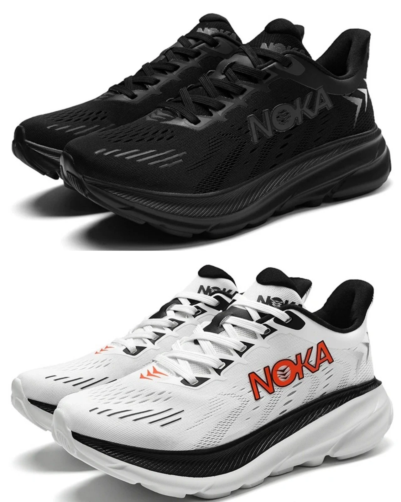 Men’s Lightweight Running Shoes Breathable Trail Sport Trainers