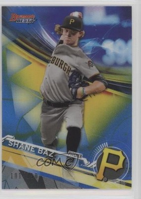 2017 Bowman's Best Top Prospects Blue Refractor 101/150 Shane Baz #TP-17 6u5