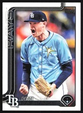 2025 Topps Series 1 #198 Pete Fairbanks Tampa Bay Rays Baseball Card