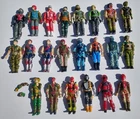 (S/G18) VINTAGE 1980'S HASBRO GIJOE ARAH 22PC ACTION FIGURE LOT, COOL!!!
