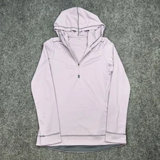 Alo Pullover Hoodie Womens Medium Lavender Purple Long Sleeve Athletic Yoga Top