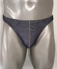 MEN'S DENIM STYLE BRIEF SIZE LARGE