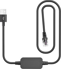 Radar Detector Cable, USB to RJ11 Plug Radar Detectors Power Cord, Replacement P