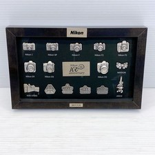 Nikon 100th Anniversary Camera Model Pin Badge 2017 Rare Japan Used