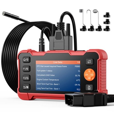 Digital Borescope Camera OBD2 Scanner Car Engine Inspection Diagnostic Tool 5M