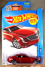2015 Hot Wheels #25 HW City-Street Power CADILLAC ELMIRAJ Red w/Chrome 10 Spokes