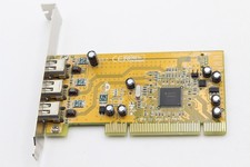 SIIG F009-Y2 FIREWIRE CARD PCI 3-PORT ADAPTER ADAPTOR 3 PORT E189350 0345 Retro