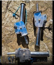 Porta canna da barca in acciaio inox 316