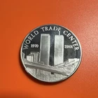 2001 World Trade Center Sept. 11 1 Troy Oz .999 Fine Silver Round