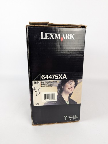 NEW Lexmark Genuine T644 Series Extra High Yield Toner Cartridge 64475XA SEALED - Picture 5 of 5