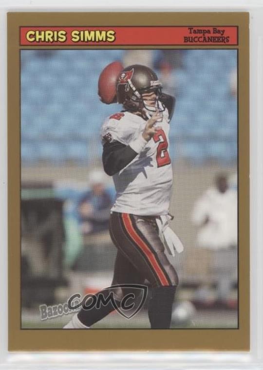 2005 Topps Bazooka Gold Chris Simms #115 08rj
