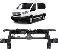 Black Radiator Support Fit For Ford Transit 150/250/350 HD 2015–2021 – OEM