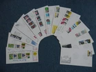 Netherlands - 13 First Day Covers/FDC Mi-No. 1310-Bl30 JG 1987 almost complete M € 42.90