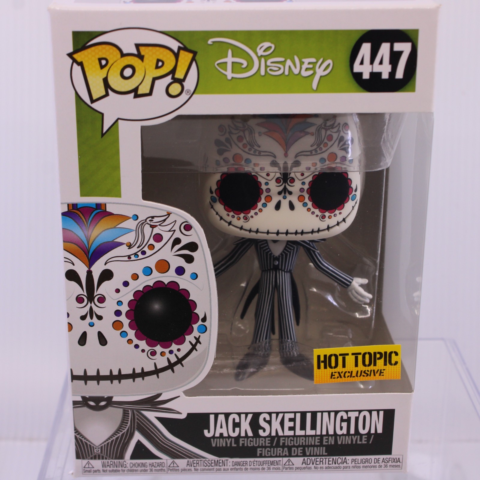 G2 Funko Pop Disney Jack Skellington Hot Topic Exclusive Vinyl Figure 447